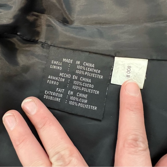 [JLC New York Outerwear] Unisex Long Leather Genuine Jacket - Picture 6 of 11